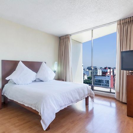멕시코 시 엑스 스위트 산 마리노 아파트 호텔 외부 사진 A bedroom at the hotel